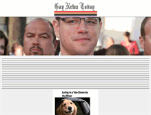 Tablet Screenshot of gaynewstoday.com